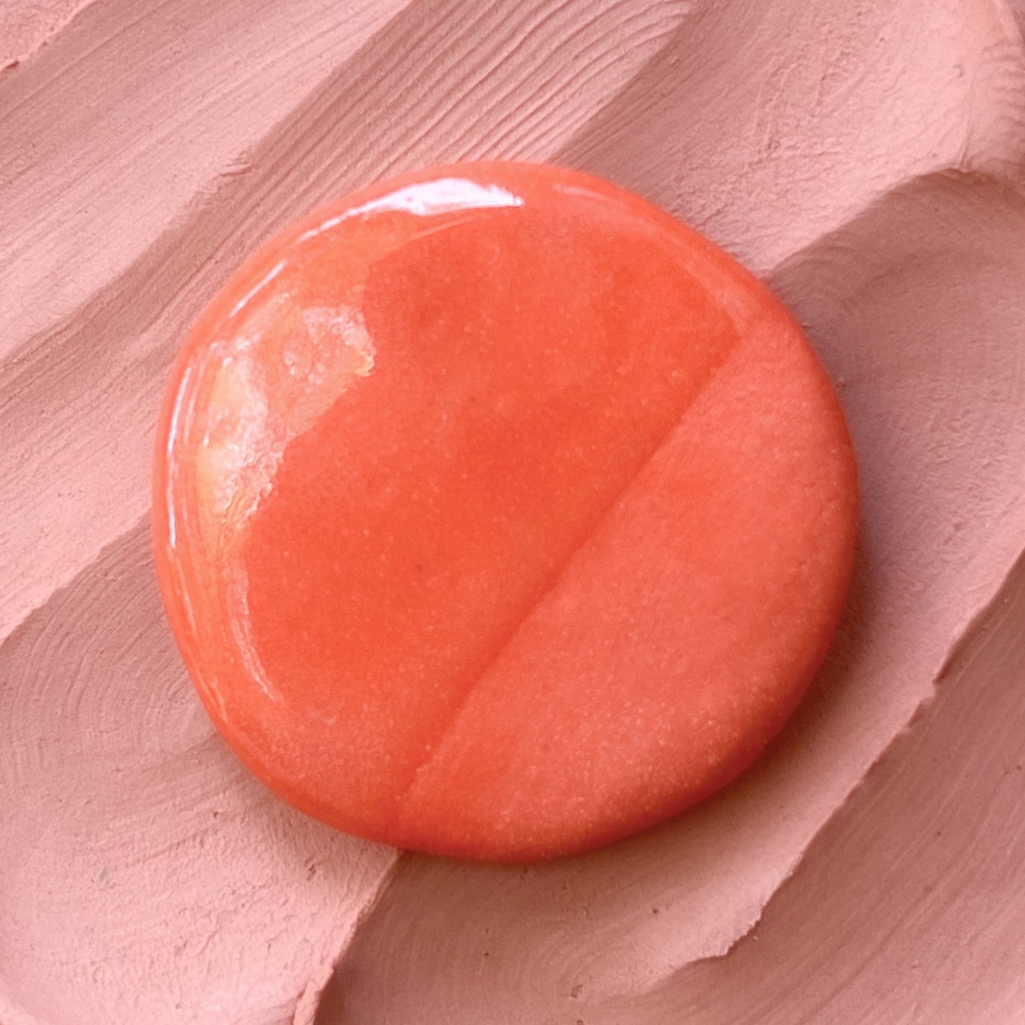 Orange Colored Clay