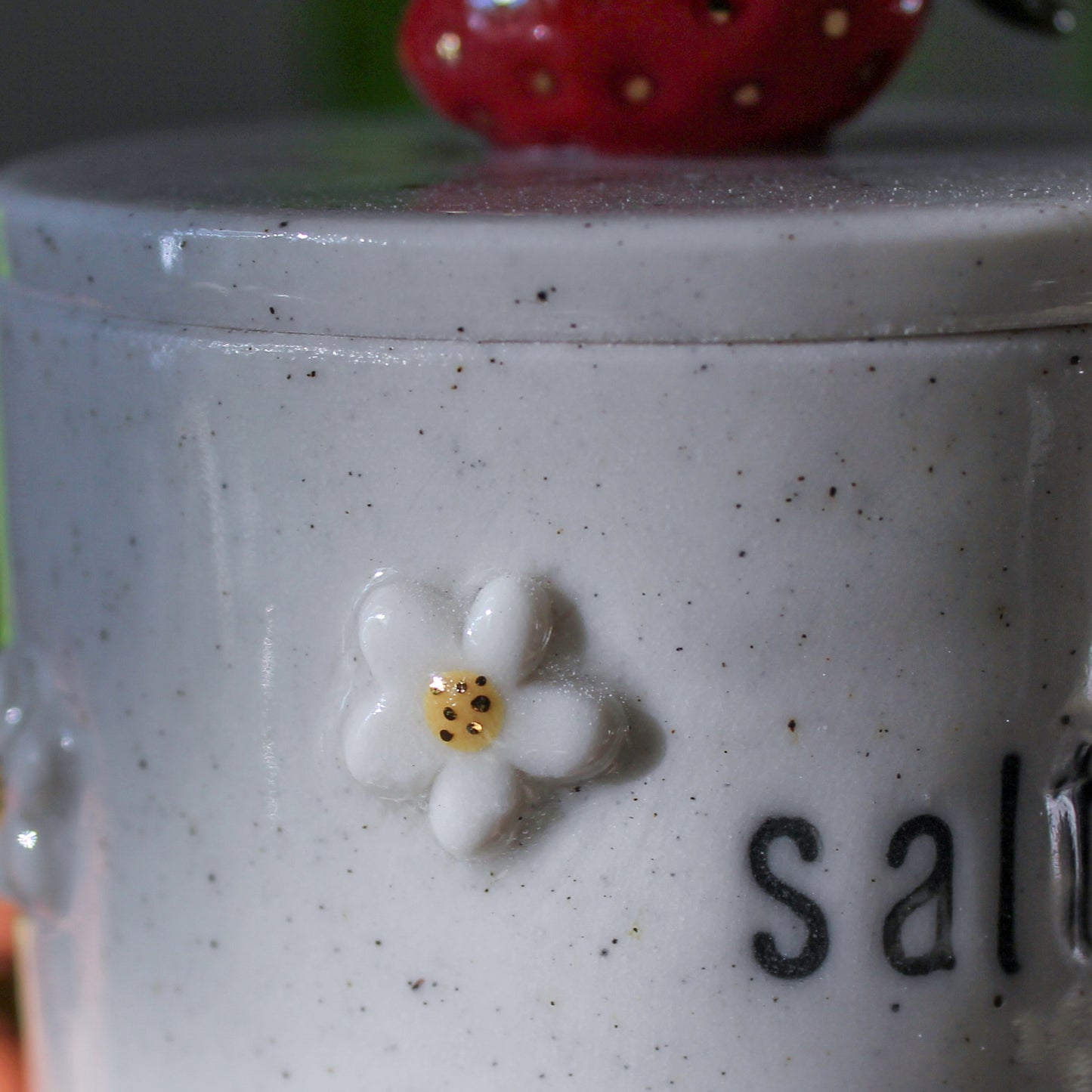 Strawberry Salt & Pepper Stacker
