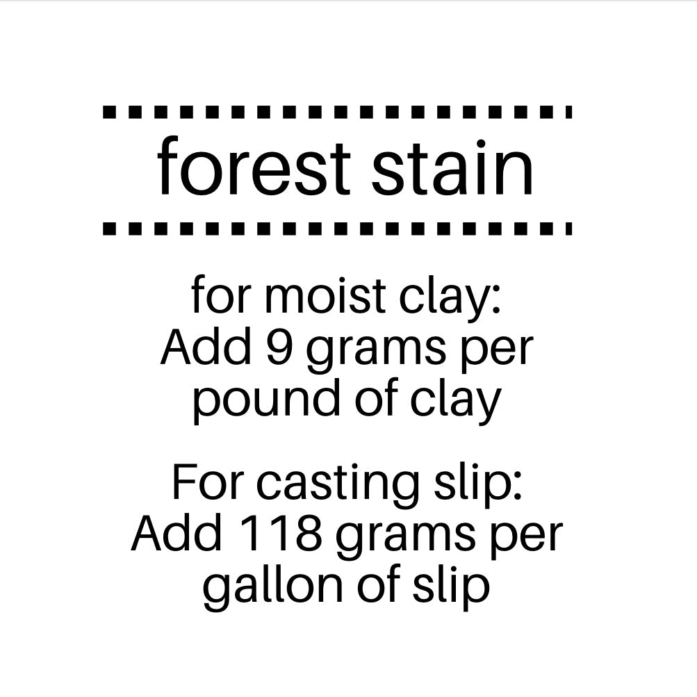 Forest Ceramic Stain