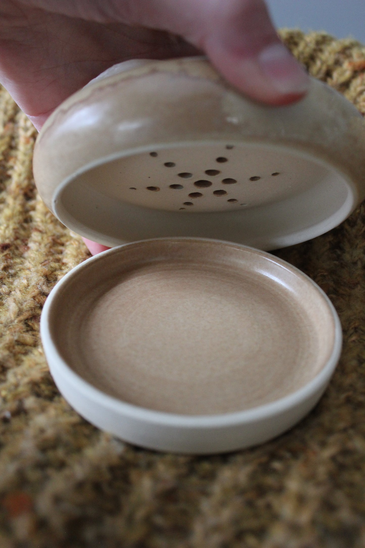 Soap Dish & Goat Milk Soap Bundle