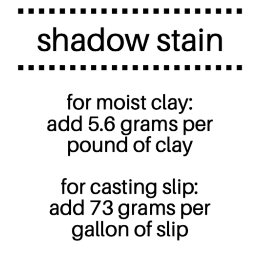 Shadow Ceramic Stain