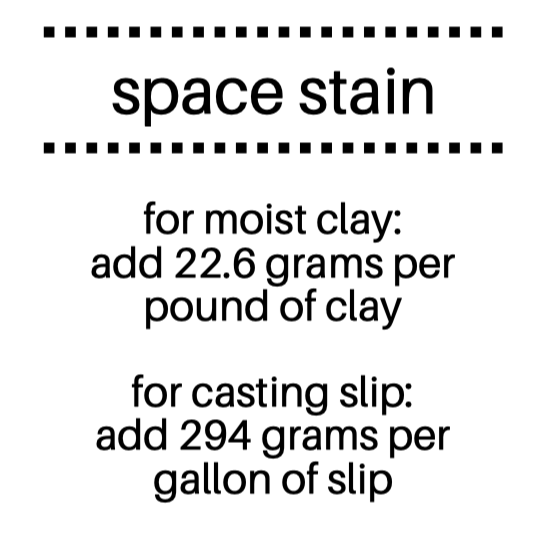 Space Ceramic Stain