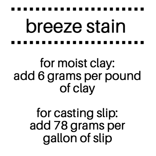 Breeze Ceramic Stain