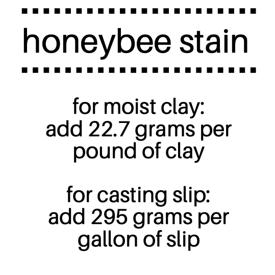 Honeybee Ceramic Stain